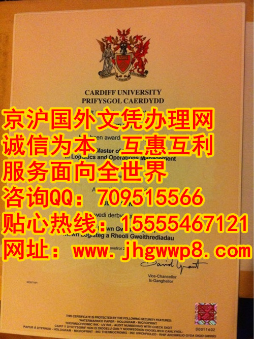 卡迪夫大学Cardiff University文凭样本,办理卡迪夫大学毕业证