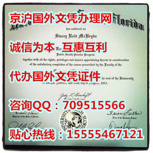 上海定制美国南佛罗里达大学(USF)毕业证模版